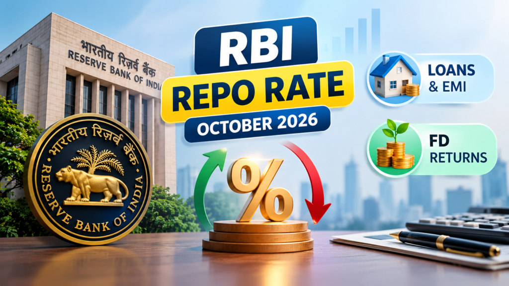 rbi repo rate october 2026